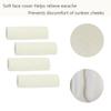 4 Pack Strap Covers Mask Strap Cover, Face Cushion Cover, Headgear Strap Covers face Pads, Comfortable Supplies (Cream Color) view 2