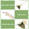 Bride and Groom Wedding Broom Jumping Ceremony,DIY Wedding Broom,Wedding Decoration Jumping Broom with Ribbon Artificial Pearls Rose Delphinium Leaves Eucalyptus,Wedding Decoration Crafts view 3