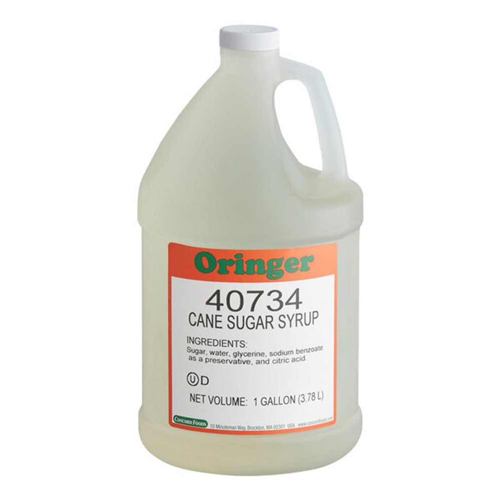 FixtureDisplays Cane Sugar Syrup 1 Gallon WS-999SYPCANEOR-NPF