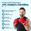 Zetelixia Sugar Free Acetyl L-Carnitine Gummies, L-Carnitine Supplement for Women & Men, with Vitamin C & B12, ALCAR for Energy, Brain & Heart Health Support, Vegan, Non-GMO, 60 Count view 4