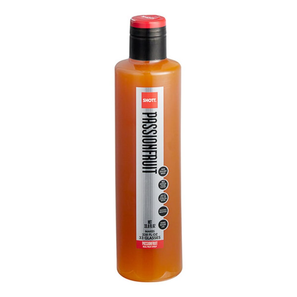 FixtureDisplays Passionfruit Real Fruit Flavoring Syrup 1 Liter WS-711SYPAPAS1L-NPF