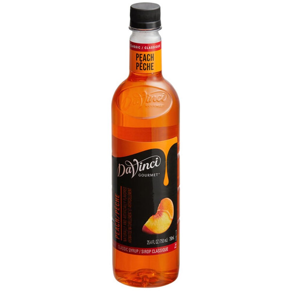 Gourmet Classic Peach Flavoring/Fruit Syrup 750 mL WS-711SYP4DPECH-NPF