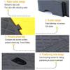 ZYXQQJ Wheelchair Ramps for Doorways 4" 5" 6" Rise Threshold Ramp Rubber Entry Ramp for Steps, Garage, Sidewalk, Shed Bike Ramp(Yellow,25 * 27 * 13cm/10 * 11 * 5in) view 4
