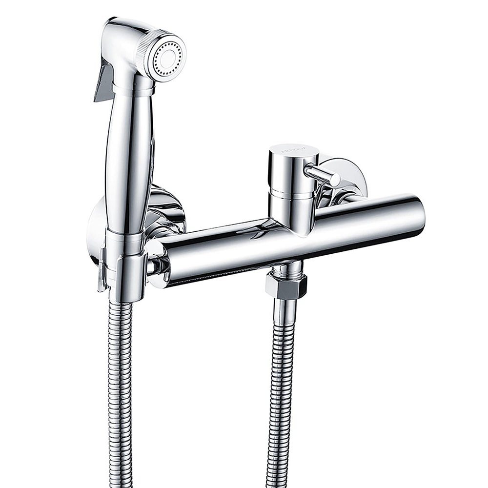 FDAVDNMG HandheldSprayer Hot and Cold Water Supercharge Cloth Diaper Sprayer Brass ChromeSprayer for Toilet Temperature Control HandheldSprayer for Toilet Punch-Free