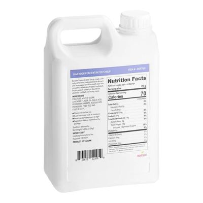 FixtureDisplays Lavender Concentrated Syrup 64 Fluid ounce WS-535SYPLAVNDR-NPF