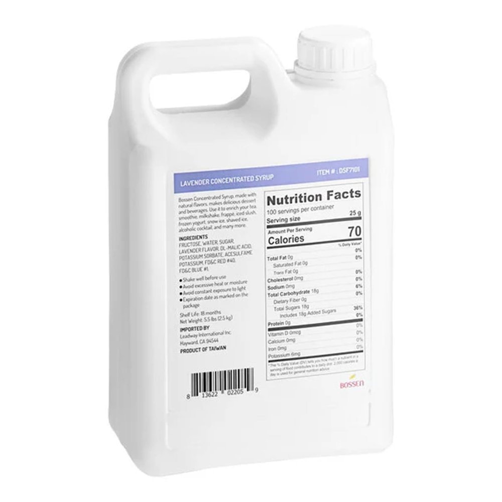 FixtureDisplays Lavender Concentrated Syrup 64 Fluid ounce WS-535SYPLAVNDR-NPF