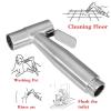 FDAVDNMG HandheldSprayer Stainless Steel Cloth Diaper Sprayer BrushedSprayer for Toilet 3 Function HandheldSprayer for Toilet view 4