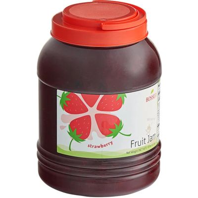 10 lb. Strawberry Fruit Jam/Smoothie Paste WS-535JAMSTRBRY-NPF