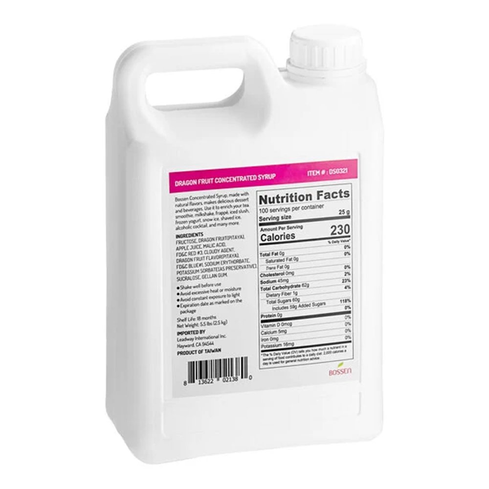 Dragon Fruit Concentrated Syrup 64 fl. oz. WS-535SYPDRAGON-NPF