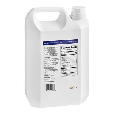 FixtureDisplays Passion Fruit Concentrated Syrup with Pulp 168 Fluid ounce WS-535SYPPSNFP-NPF