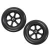 1 Pair 12inch Wheelchair Wheels, Wheelchair Rear Wheels, Manual Wheelchair Accessory, Model 12 x 2, Wheelchair Caster Accessory, Bearing 1/2" view 1