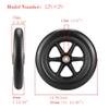 1 Pair 12inch Wheelchair Wheels, Wheelchair Rear Wheels, Manual Wheelchair Accessory, Model 12 x 2, Wheelchair Caster Accessory, Bearing 1/2" view 3