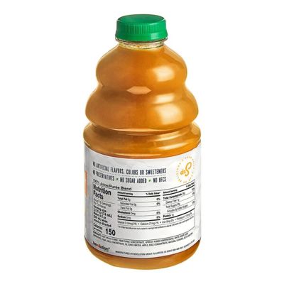 100% Crushed Peach Pear Apricot Fruit Smoothie Mix 46 fl. oz. WS-103DR100PEAA-NPF