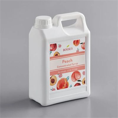 FixtureDisplays Peach Concentrated Syrup 64 Fluid ounce WS-535SYPPEACH-NPF