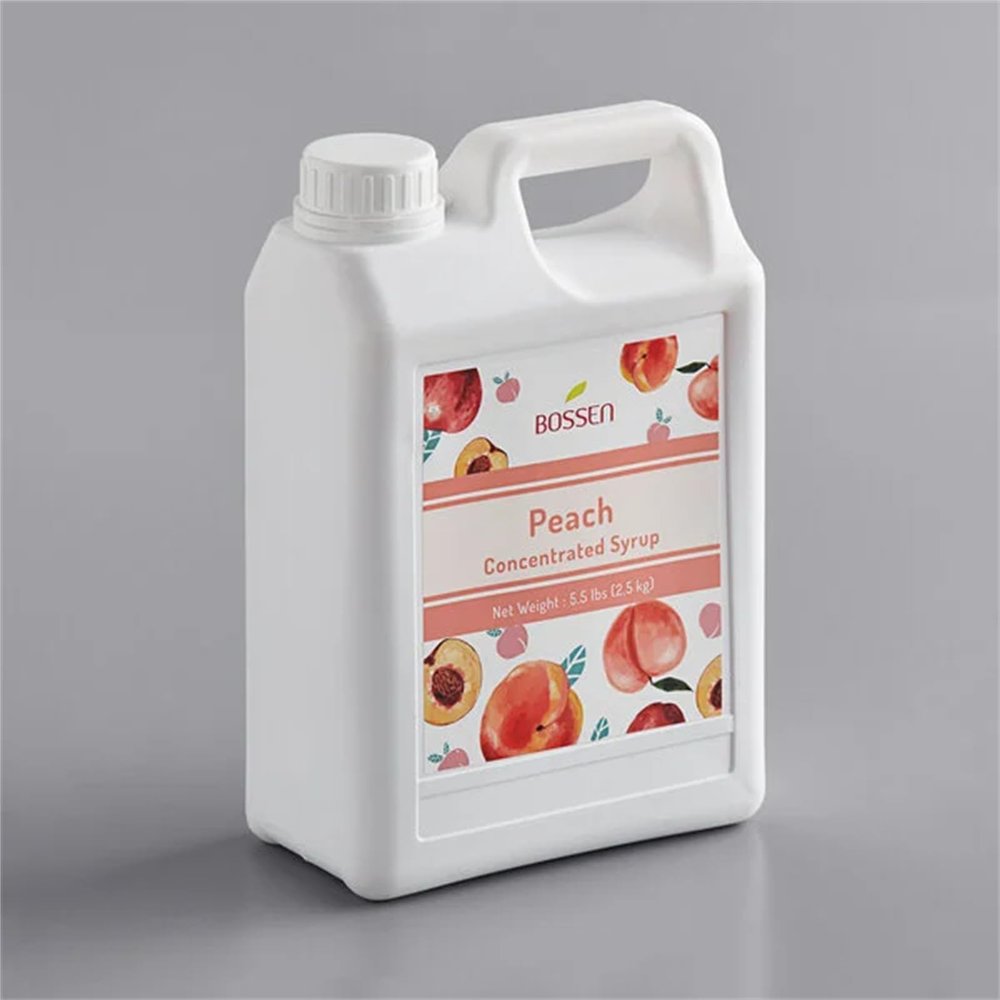 FixtureDisplays Peach Concentrated Syrup 64 Fluid ounce WS-535SYPPEACH-NPF