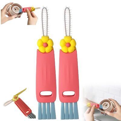 3 in 1 Multifunctional Insulation Bottle Cleaning Brushes - Home Kitchen Cleaning Tools for Cups