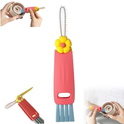 3 in 1 Multifunctional Insulation Bottle Cleaning Brushes - Home Kitchen Cleaning Tools for Cups
