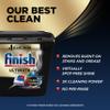Finish Ultimate Dishwasher Pods, No Pre-Rinse Dishwasher Detergent Soap Removes Burnt-On Stain, with CycleSync Technology, Degreasing & Scrubbing Power, 17 Count view 2