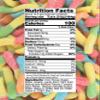 Sour Gummy Worms, Assorted Mini Sour Neon Gummy Candy, Bulk Gummi Worms by Queen City Candy Cave (8 oz) view 2