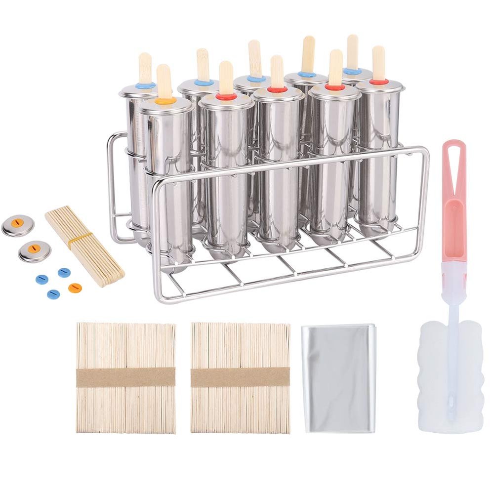 Stainless Steel Ice Lolly Ice Cream Easy to, Ideal for Homemade Ice Cream