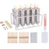 Stainless Steel Ice Lolly Ice Cream Easy to, Ideal for Homemade Ice Cream view 1