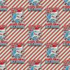 Giftini Funny Shark Wrapping Paper, Kids Xmas Holiday Wrapping Paper, All I Want for Christmas (Red, 12 foot x 30 inch roll) view 2