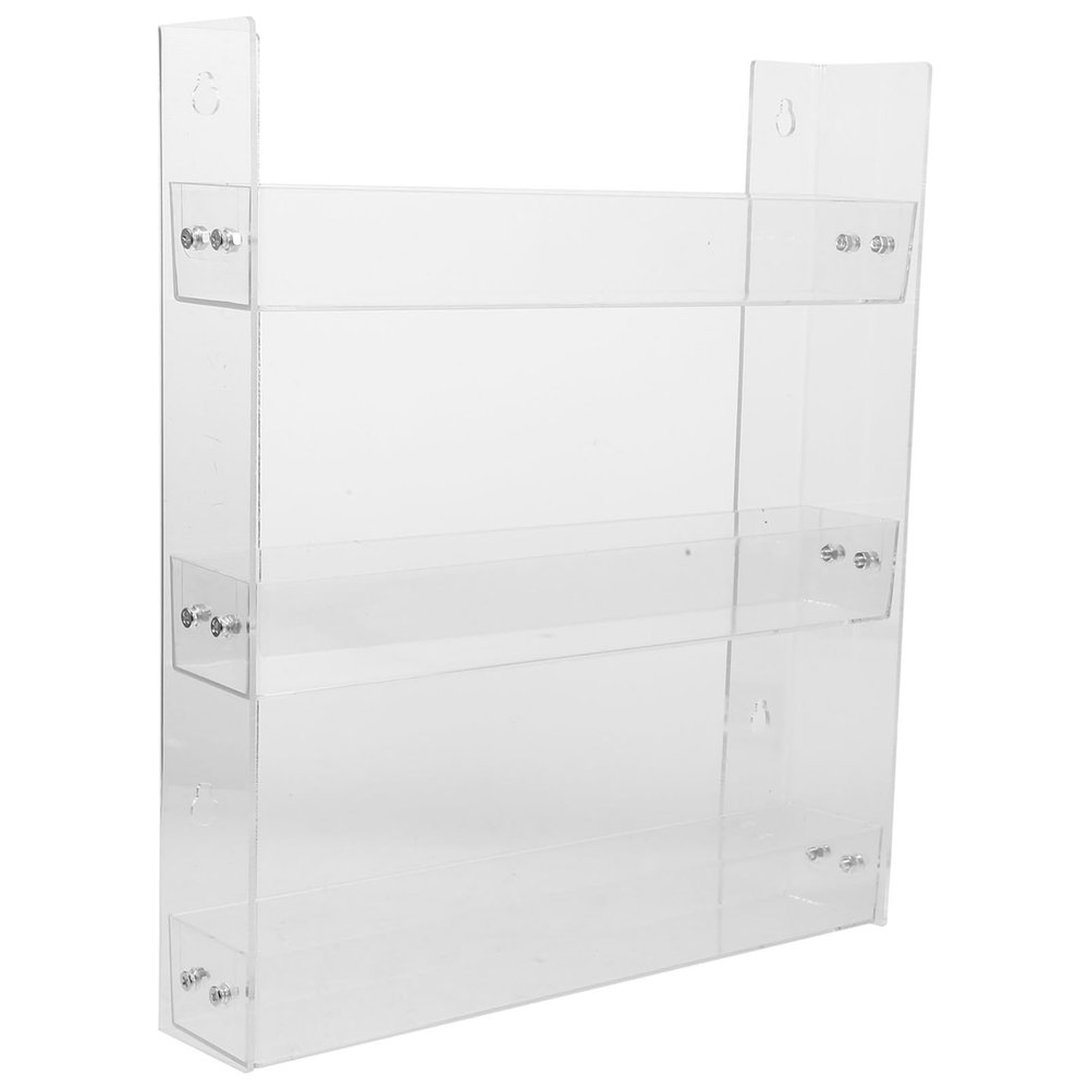 Cabilock Transparent Wall-mounted Display Rack Showcase for Retail Stores Supermarkets Convenience Shops for Organizing and Enhancing Visibility