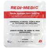 Redi-Medic 4 x 4 Sterile HydroGel Burn Bandages for Minor Burns; Add to Your First Aid Kit; Burn Dressing for Sunburn, Scalds & Emergencies, (2 Burn Pads) view 1