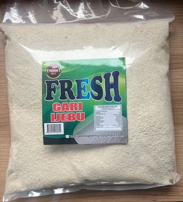 FRESH GARRI IJEBU/ 5lbs Garri/Nigerian Garri/From Ijebu Nigeria/by Excel international llc/ 100% all natural