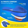 220+lbs Plantar Fasciitis High Arch Support Insoles Men Women-Orthotics Shoe Inserts Flat Feet Pain Relief,Work Sneakers Shoe Insoles -Standing All Day Heavy Duty Support,M (M 8.5-9.5/WM 9.5-11) view 3