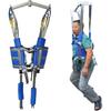 Patient Lift Sling Medical Standing Aid Transfer Gait Belt Strap Walking Exercisers Harness Fold Up Full Body Get Up Sit to Stand Assist for Elderly Senior Blue view 1