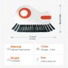 2 in 1 Groove Cleaning Brush Window Track Cleaning Tools,2 PCS Multi-Function Hard Bristle Crevice Cleaning Brushes for Sliding Door,Window Track,Grout Lines,Shower Door Tracks view 3
