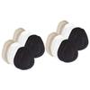 12 Pairs Forefoot Pad Shoe Inserts Reusable Metatarsal Pads Women Metatarsal Pad Forefoot Wear-Resist Pad Forefoot Reusable Pads Girl Metatarsal Pads Gel Supplies Non-Slip/4190 view 1