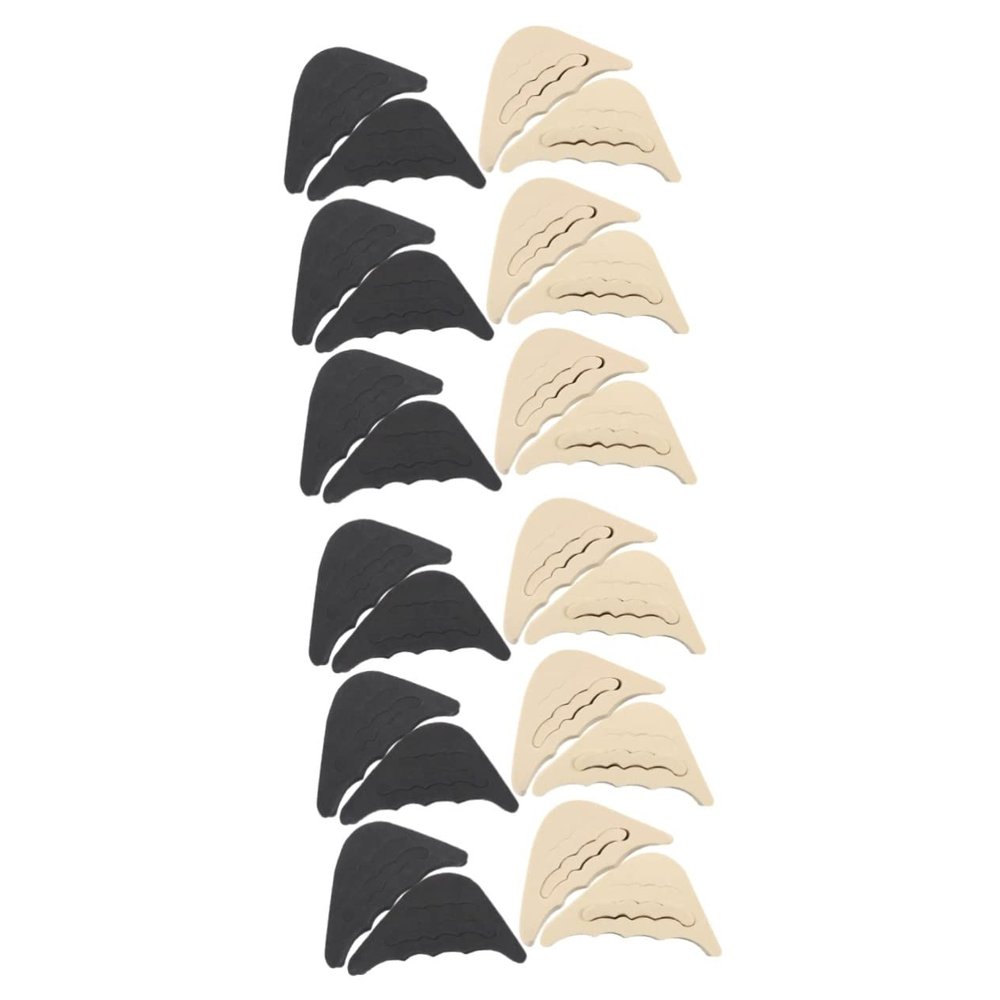 12 Pairs Toe Plug Foam Shoe Inserts Too Big Shoes Inserts Summer Womens Shoes Shoe Insoles Front Shoe Inserts for Shoes Shoe Filler Shoes Front Insoles Sponge Heel Cushion Man/4158