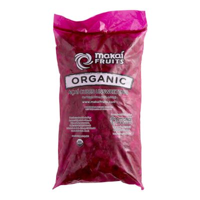 FixtureDisplays Pure Organic Unsweetened Acai Blender Cubes 20 lb. WS-877MAR006036-NPF