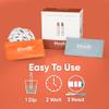 Pregnancy and Ovulation Test Strips Kit - Fertility Tracking and Family Planning - Early Detection Combo Kit for Home Use(40 LH + 10 HCG) view 4