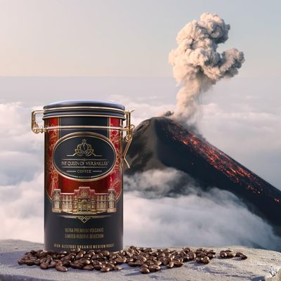 Queen of Versailles Ultra Premium Volcanic Ground Arabica Coffee-Medium Roast 250g (8.8oz)