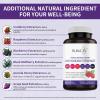 RUNICA 6X 6-in-1 Mixed Berry & Cherry Antioxidant Supplement - Urinary Tract Health & Immune Support - 180 Vegan Capsules, 90-Day Ultimate Supply view 4