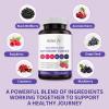 RUNICA 6X 6-in-1 Mixed Berry & Cherry Antioxidant Supplement - 6-Berry Extract for Even Skin Tone & Urinary Tract Health - 120 Vegan Capsules, 60-Day Routine Bundle view 3