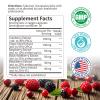 RUNICA 6X 6-in-1 Mixed Berry & Cherry Antioxidant Supplement - 6-Berry Extract for Even Skin Tone & Urinary Tract Health - 120 Vegan Capsules, 60-Day Routine Bundle view 4