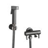 FDAVDNMG HandheldSprayer for Toilet Gun Gray Portable Baby Cloth Diaper Sprayer BrassAttachment for Toilet withHose for Feminine Wash, Pet Washing, Easy to Install view 1