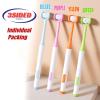 CMHX 3 Sided Autism Toothbrush 360 Oral Teeth Cleaning Design U-Shaped Toothbrush 2 PCS Adult Soft Bristles Soft and Gentle for Complete Tooth and Gum Care (Blue + Green) view 2