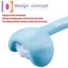 CMHX 3 Sided Autism Toothbrush 360 Oral Teeth Cleaning Design U-Shaped Toothbrush 2 PCS Adult Soft Bristles Soft and Gentle for Complete Tooth and Gum Care (Blue + Green) view 4