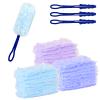 30-Pack Duster Refills Kit -Heavy Duty Disposable Dust Replacement Heads Includes 3 Duster Handles for Home and Office Cleaning Ceiling Fans/Blinds/Spider Web/Car Interiors Dusting Tools view 1