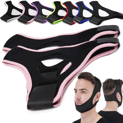 Airflow Jaw Strap Veralabs, Veralabs Air Flow Jaw Strap, Airflow Jaw Strap, Adjustable Jaw Strap for Sleeping Close Mouth, Anti Snoring Chin Strap for Women Men Snoring (Pink,2 Pcs)