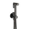 FDAVDNMG HandheldSprayer for Toilet Brass Gun Gray Portable Baby Cloth Diaper Sprayer Hand Held ToiletSprayer Head withHose for Feminine Wash, Pet Washing, Easy to Install view 1