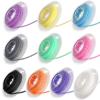 10 Rolls Orthodontic Braces Rubber Chains, Orthodontic Rubber Chains, Braces Power Chains Consisted Force in filaments chain in 15ft view 1