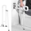 QZQHNYJ Grab Rails for Bathroom Grab Rails,Bathtub Grab Rail Safety Handicap Grab Bars, Toilet Bars Showers Hand Grip for Disabled Elderly Bathroom Handrail/White view 1