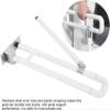QZQHNYJ Grab Rails for Bathroom Grab Rails,Bathtub Grab Rail Safety Handicap Grab Bars, Toilet Bars Showers Hand Grip for Disabled Elderly Bathroom Handrail/White view 3