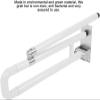 QZQHNYJ Grab Rails for Bathroom Grab Rails,Bathtub Grab Rail Safety Handicap Grab Bars, Toilet Bars Showers Hand Grip for Disabled Elderly Bathroom Handrail/White view 4
